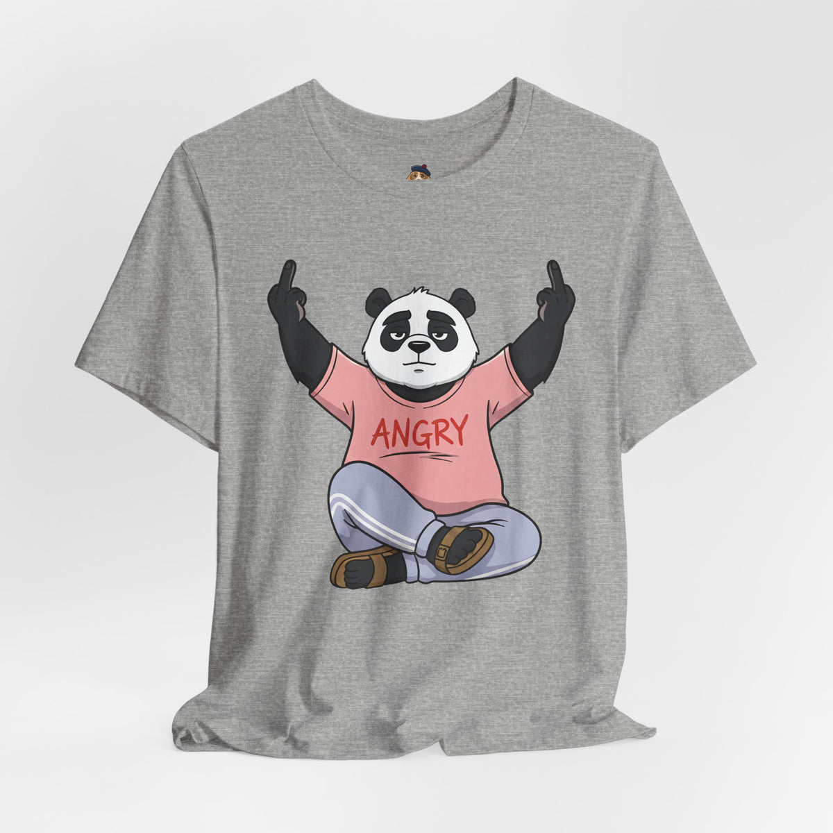 Angry Panda: Unapologetic Rage Graphic Tee