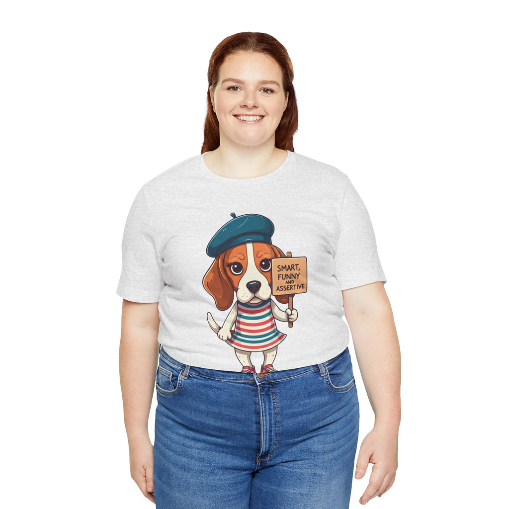 Too Loud, Too Smart, Too Bad – The Assertive Beagle Unisex T-Shirt