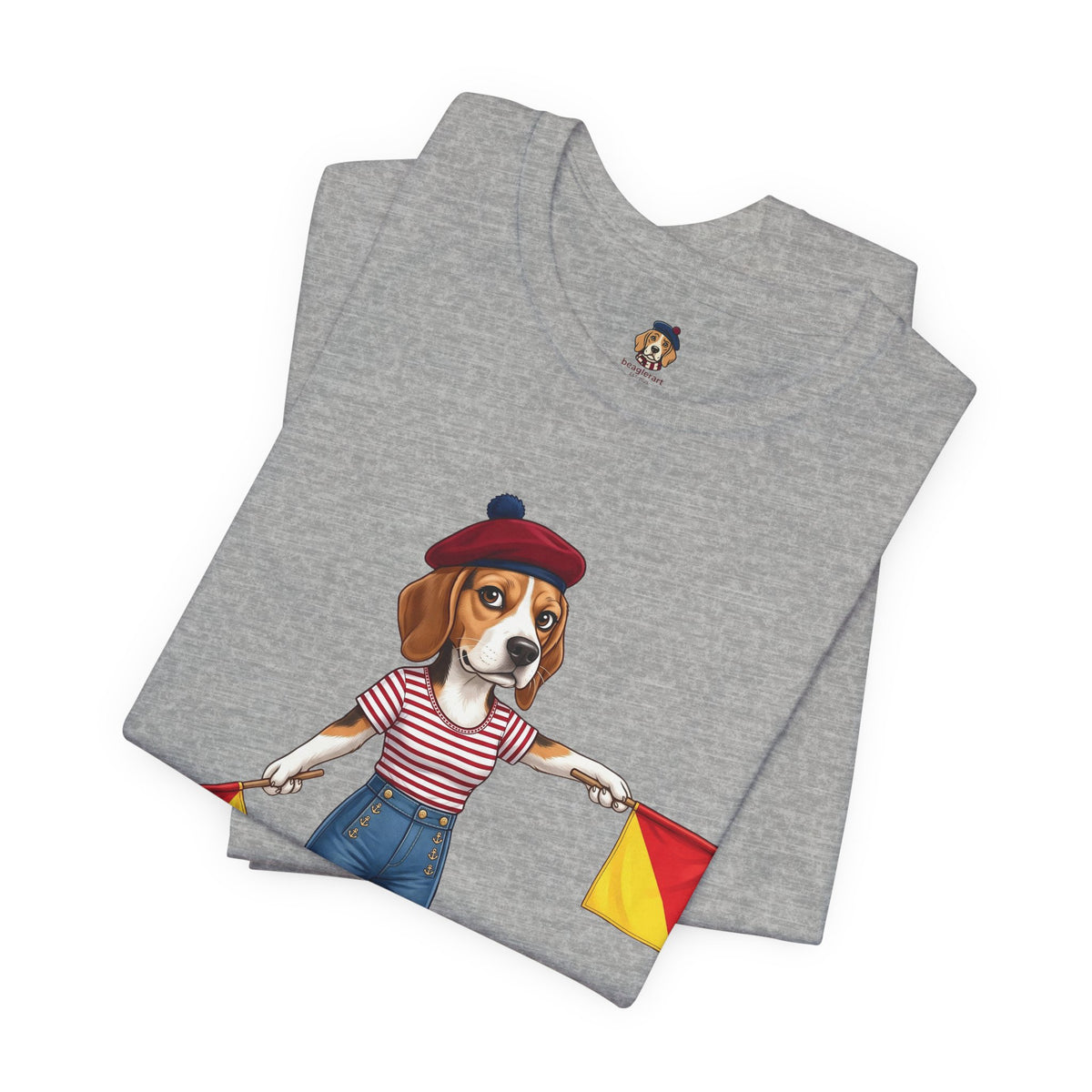 The Semaphore Beagle: Letter ‘M’ Graphic Tee | Wild Follies: Dispatches from Australia