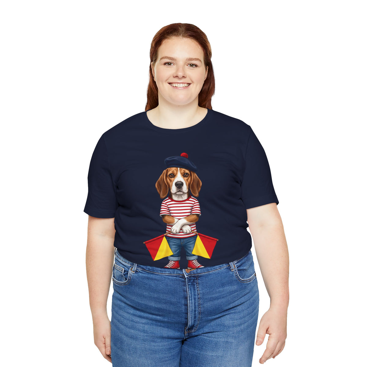 The "End of Message" Beagle Tee | Wild Follies: Dispatches from Australia