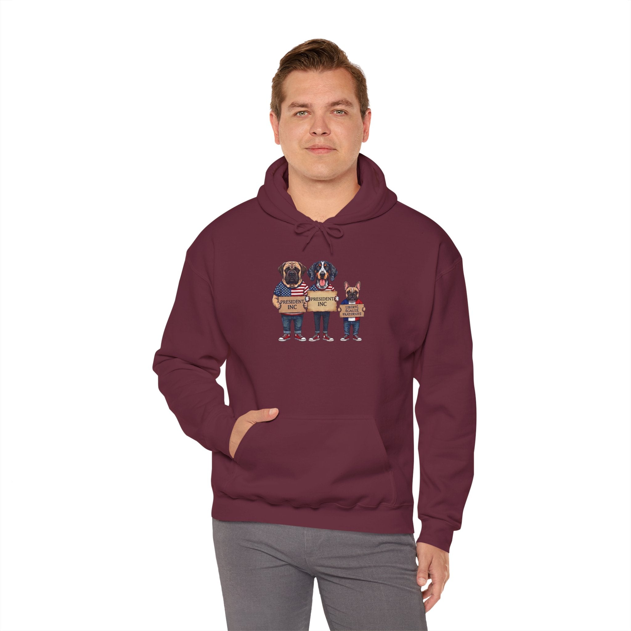 Patriotic Dog Hoodie