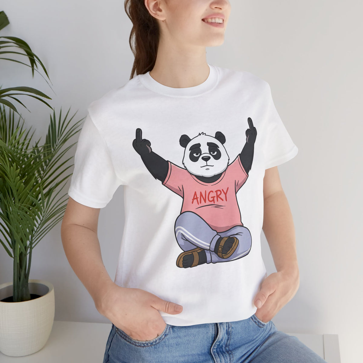Angry Panda: Unapologetic Rage Graphic Tee