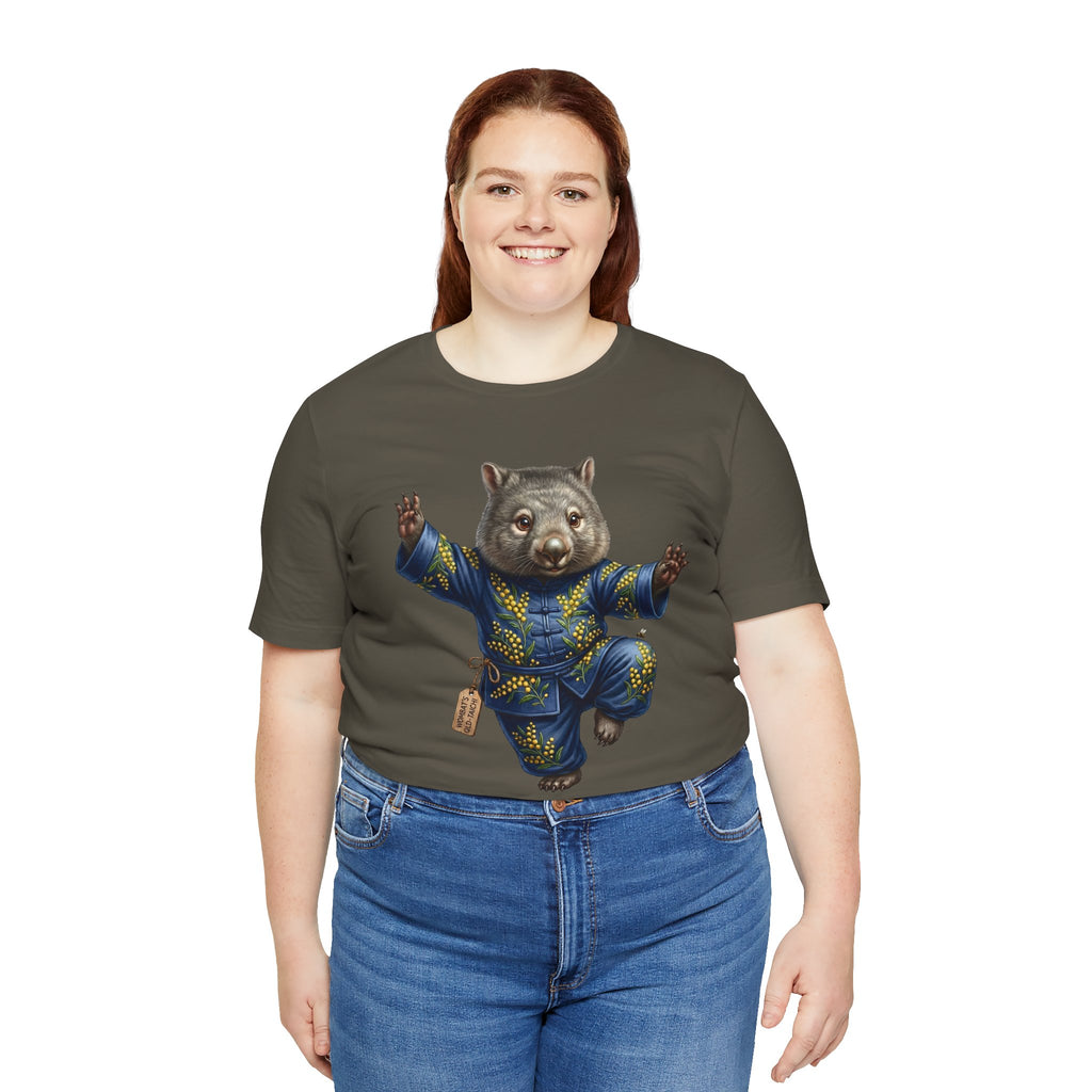 The Zen Wombat: Tai Chi Master T-Shirt