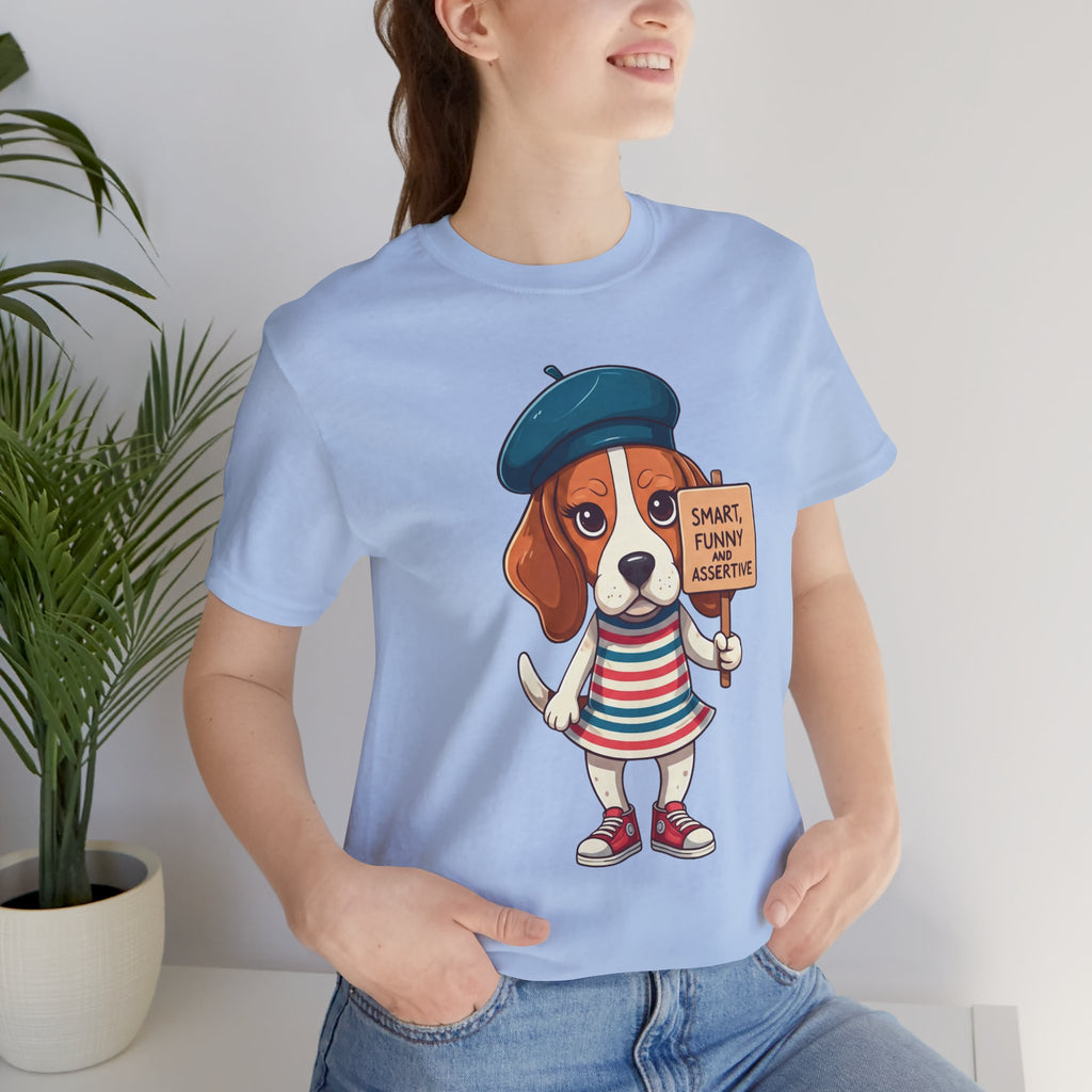 Too Loud, Too Smart, Too Bad – The Assertive Beagle Unisex T-Shirt