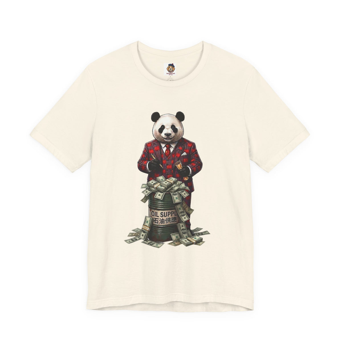 The Oil Broker Graphic Tee: Satirical Geopolitical Apparel
