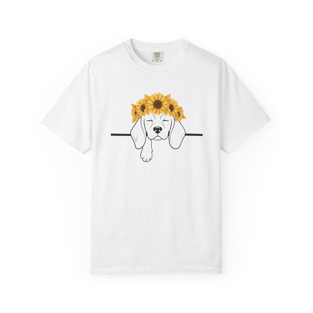 Sunflower Pup — Beagle Freedom & Hope Tee