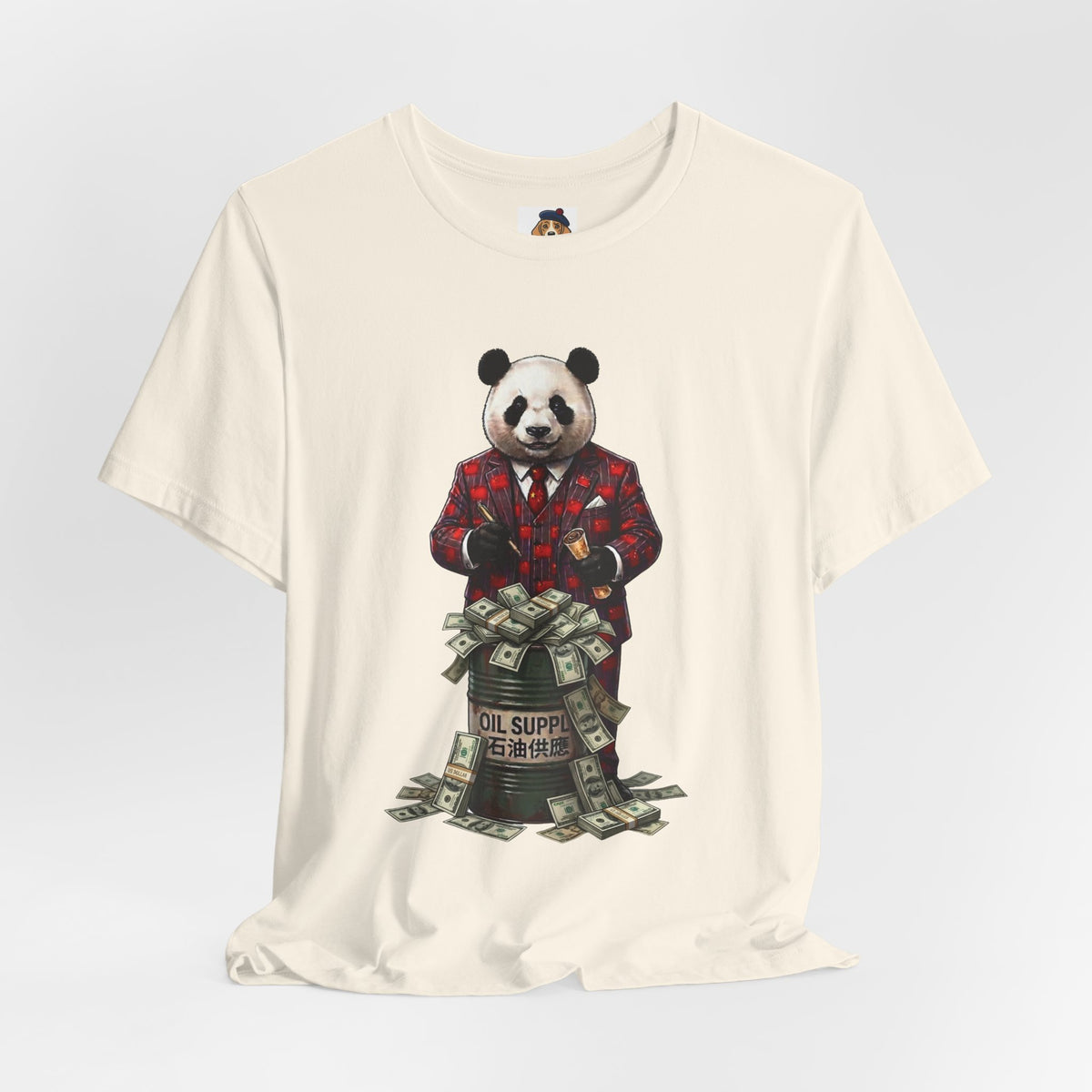 The Oil Broker Graphic Tee: Satirical Geopolitical Apparel