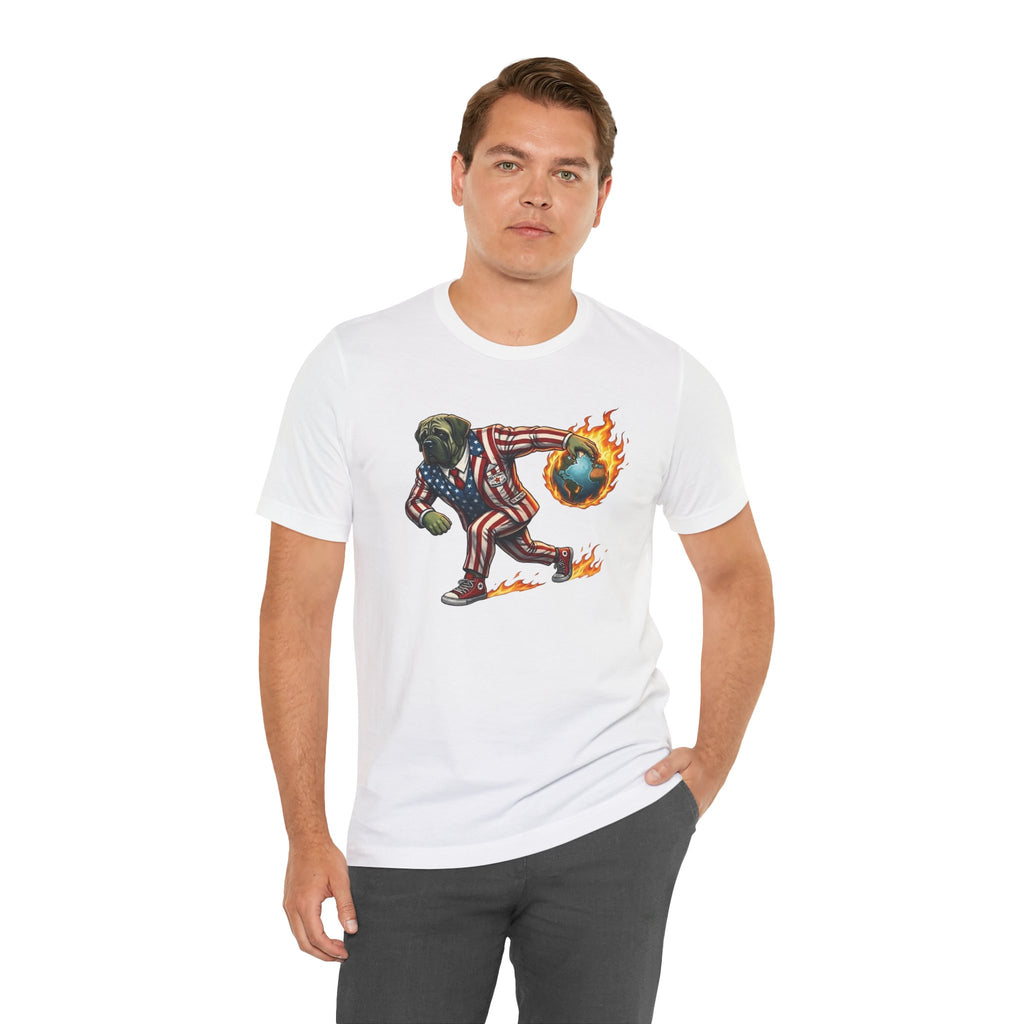 World's Not a Bowling Ball — Uncle Sam's Game Tee
