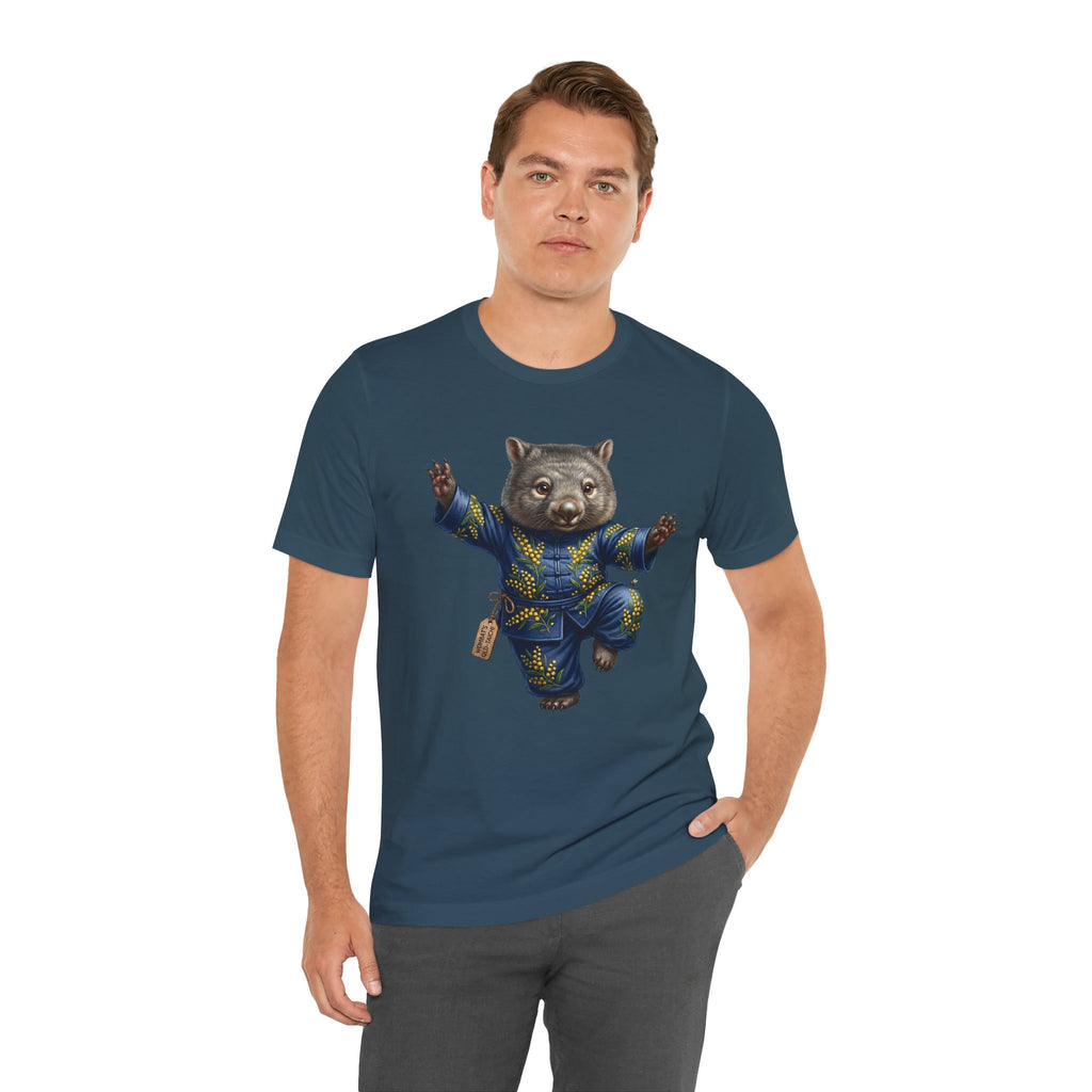 The Zen Wombat: Tai Chi Master T-Shirt