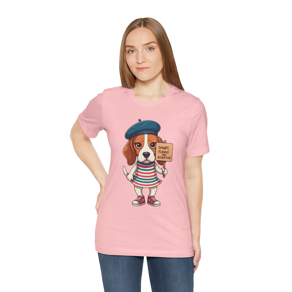Too Loud, Too Smart, Too Bad – The Assertive Beagle Unisex T-Shirt