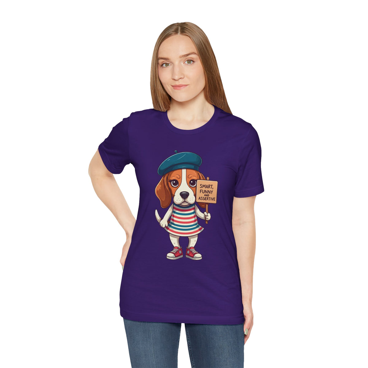 Too Loud, Too Smart, Too Bad – The Assertive Beagle Unisex T-Shirt