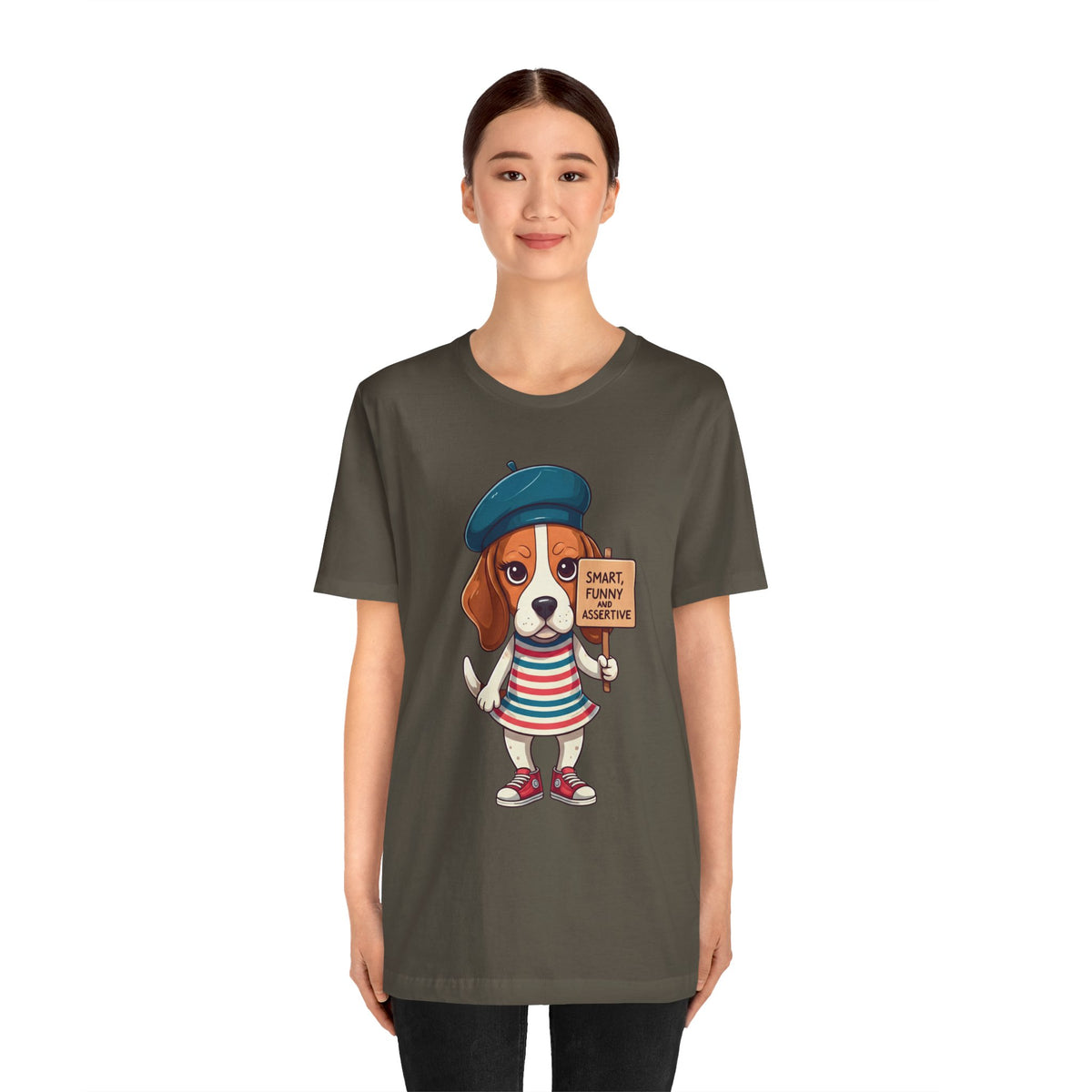 Too Loud, Too Smart, Too Bad – The Assertive Beagle Unisex T-Shirt