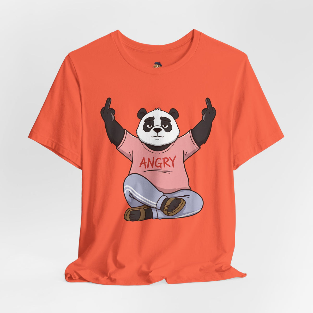 Angry Panda: Unapologetic Rage Graphic Tee