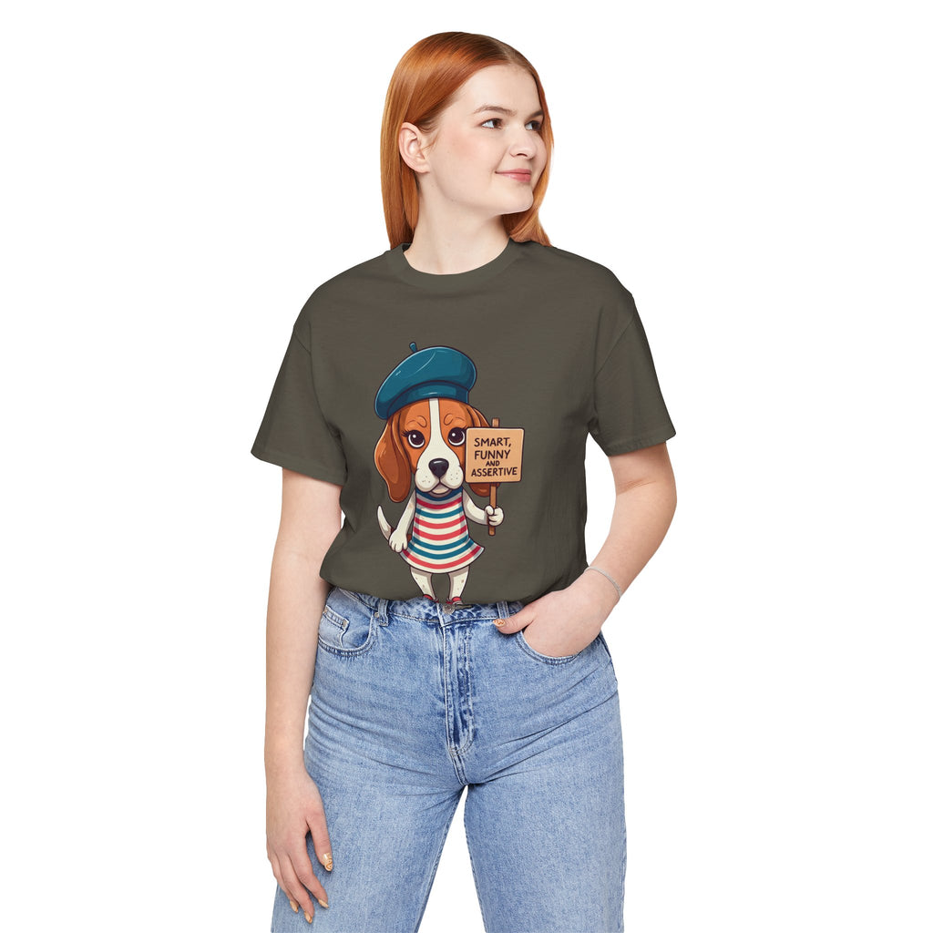 Too Loud, Too Smart, Too Bad – The Assertive Beagle Unisex T-Shirt