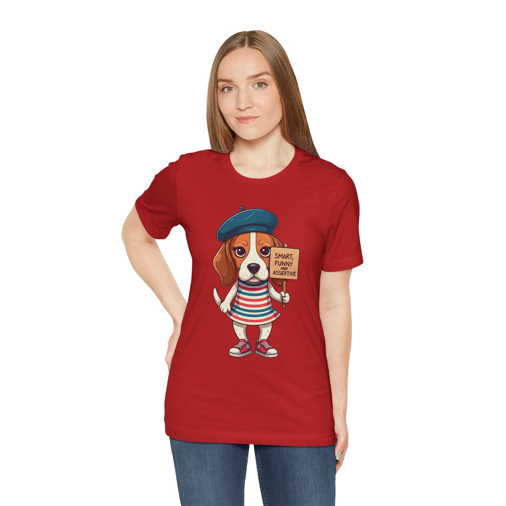 Too Loud, Too Smart, Too Bad – The Assertive Beagle Unisex T-Shirt