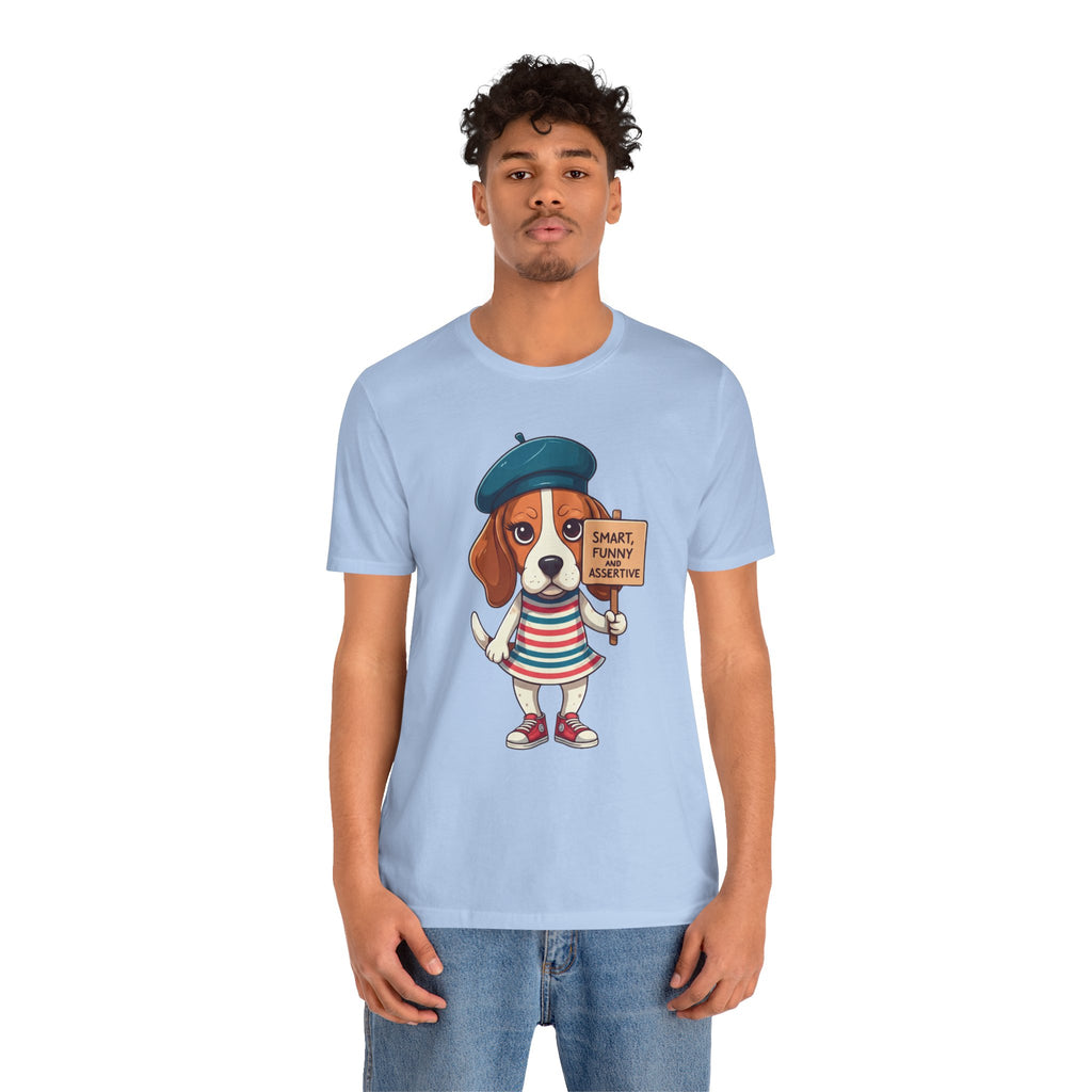 Too Loud, Too Smart, Too Bad – The Assertive Beagle Unisex T-Shirt