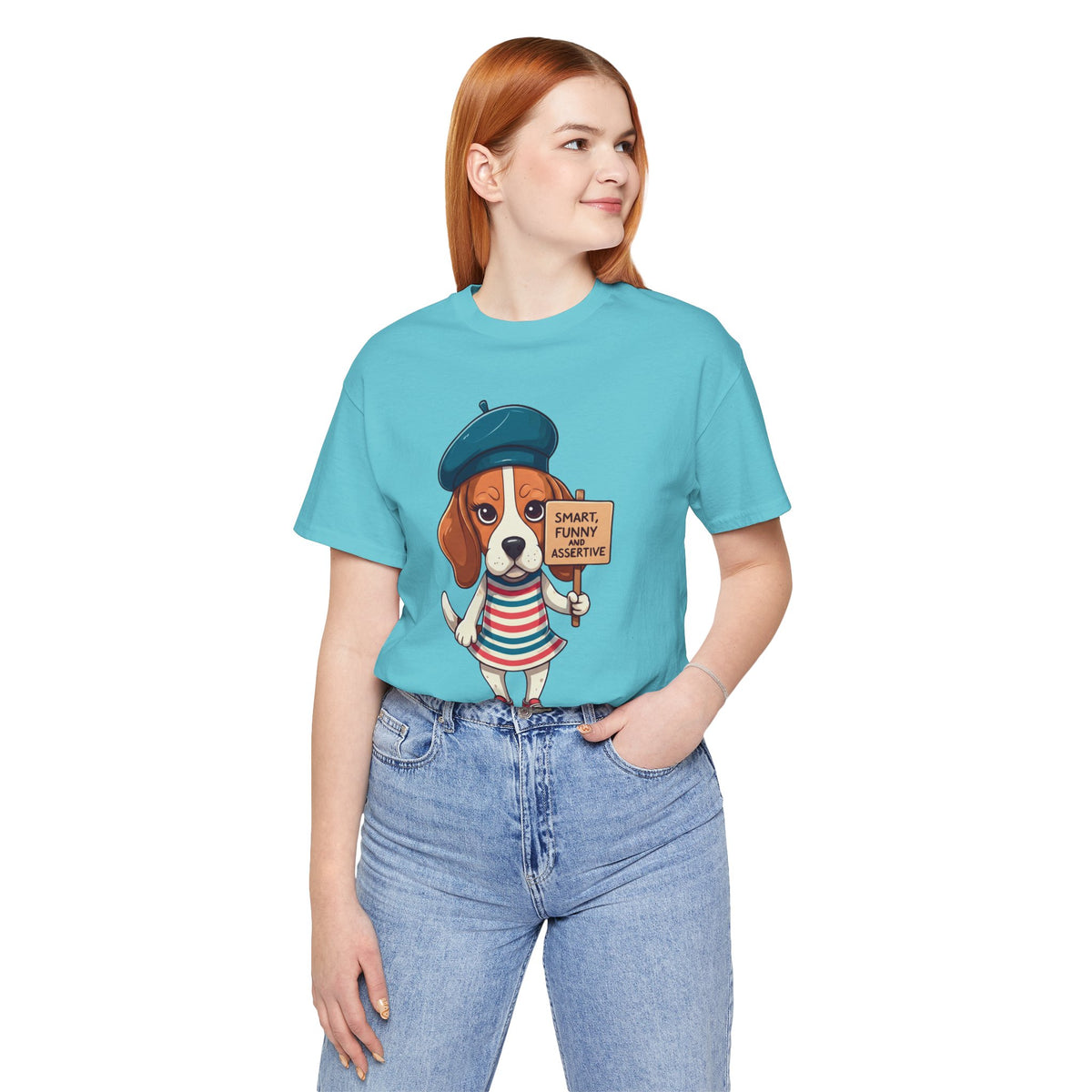 Too Loud, Too Smart, Too Bad – The Assertive Beagle Unisex T-Shirt