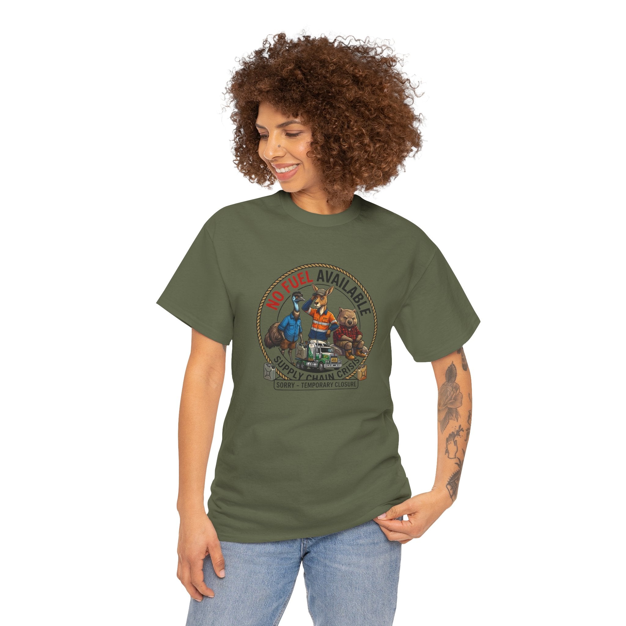 No Fuel Available — Supply Chain Crisis Tee