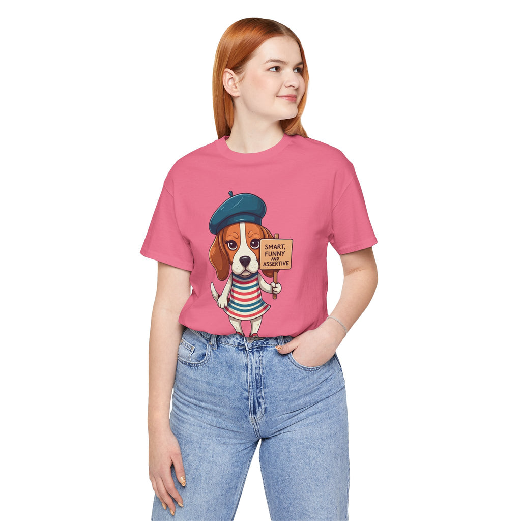 Too Loud, Too Smart, Too Bad – The Assertive Beagle Unisex T-Shirt
