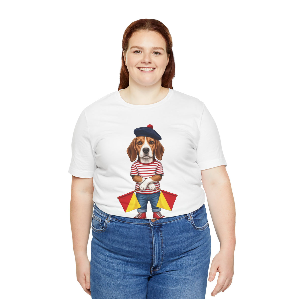 The "End of Message" Beagle Tee | Wild Follies: Dispatches from Australia