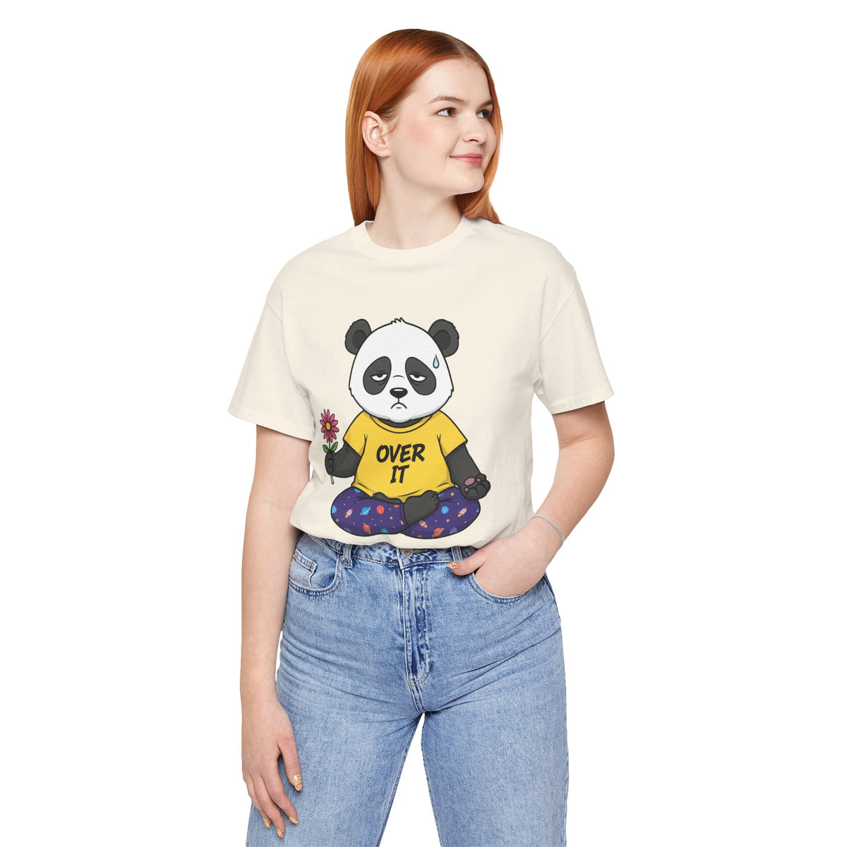 Over It Panda Tee — T‑Shirt for Women Who Need a Break
