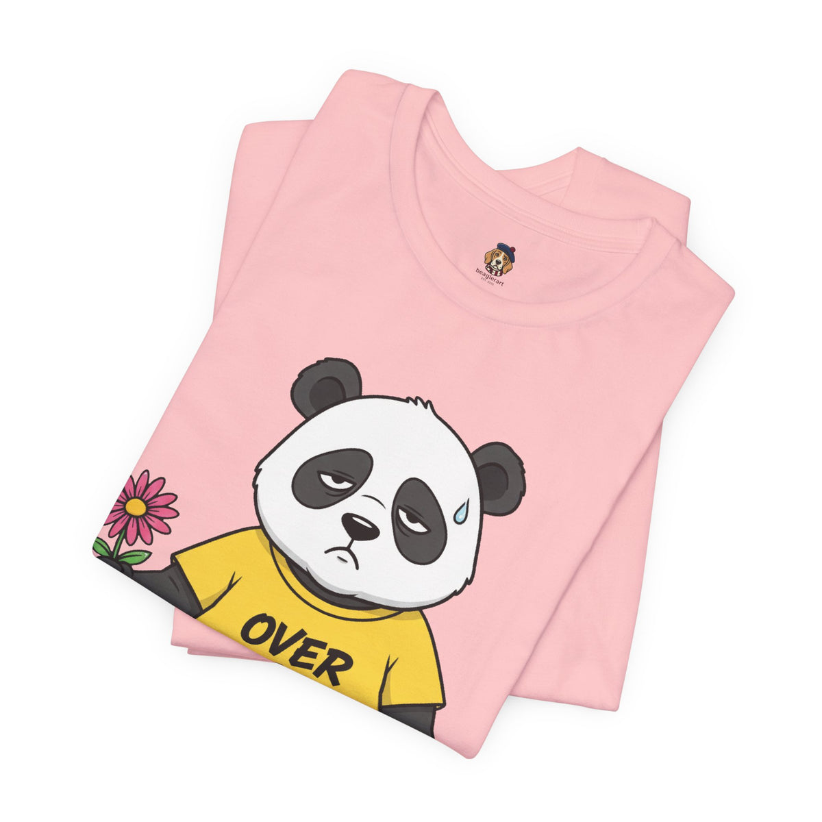 Over It Panda Tee — T‑Shirt for Women Who Need a Break