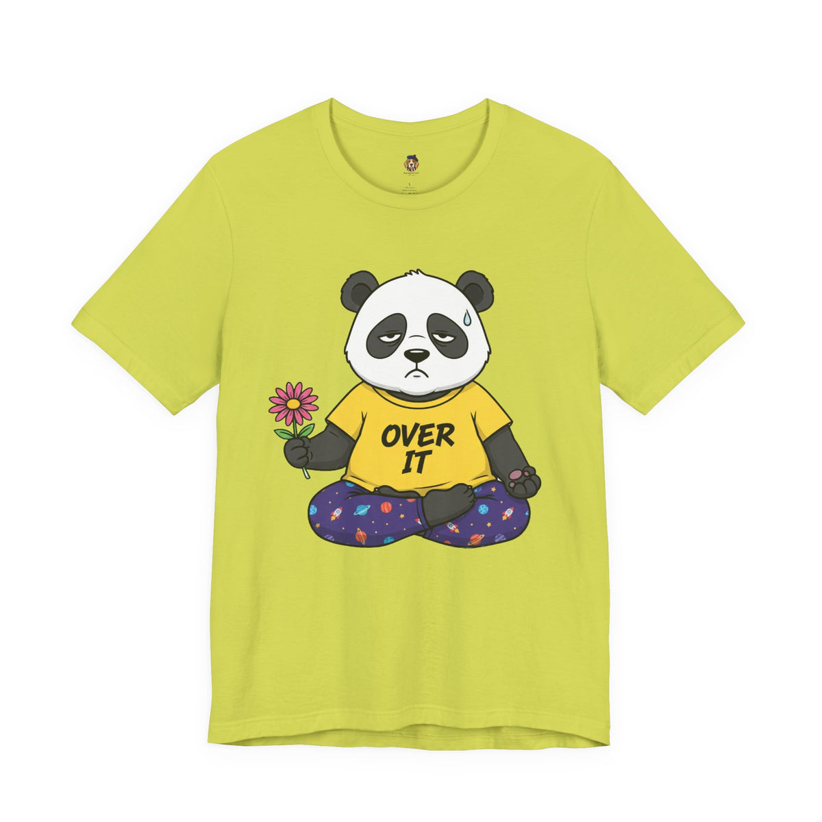 Over It Panda Tee — T‑Shirt for Women Who Need a Break