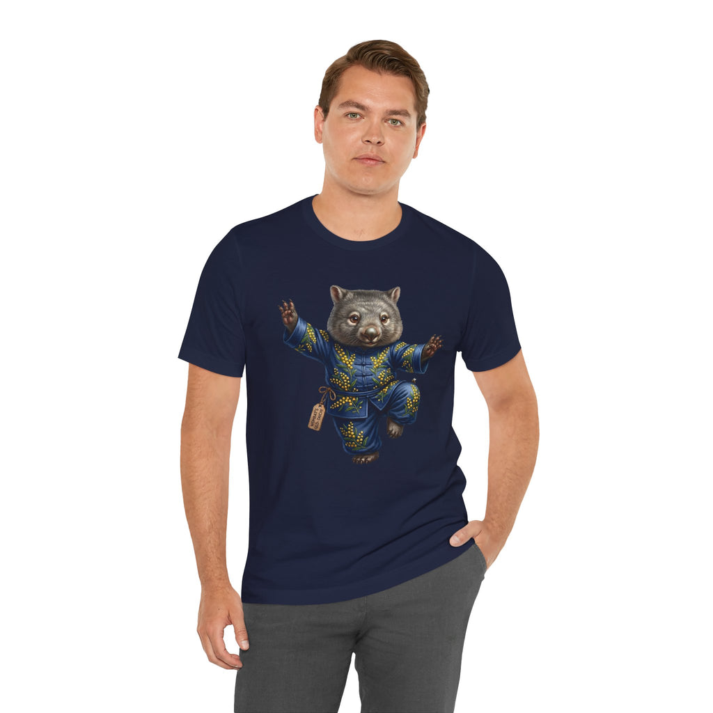 The Zen Wombat: Tai Chi Master T-Shirt