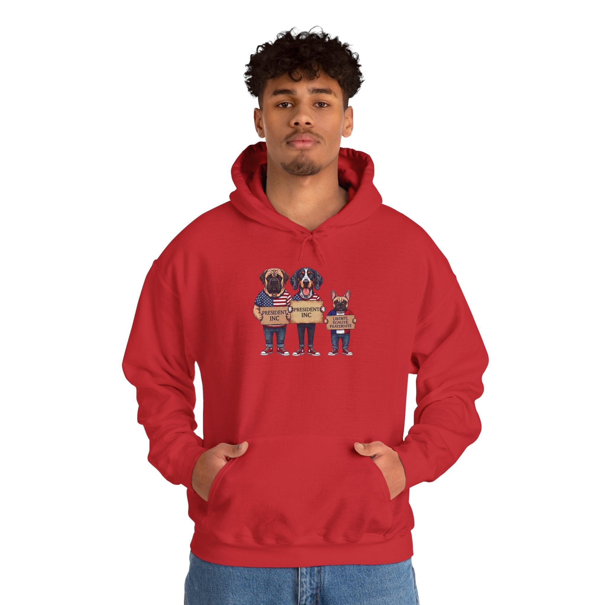 Patriotic Dog Hoodie