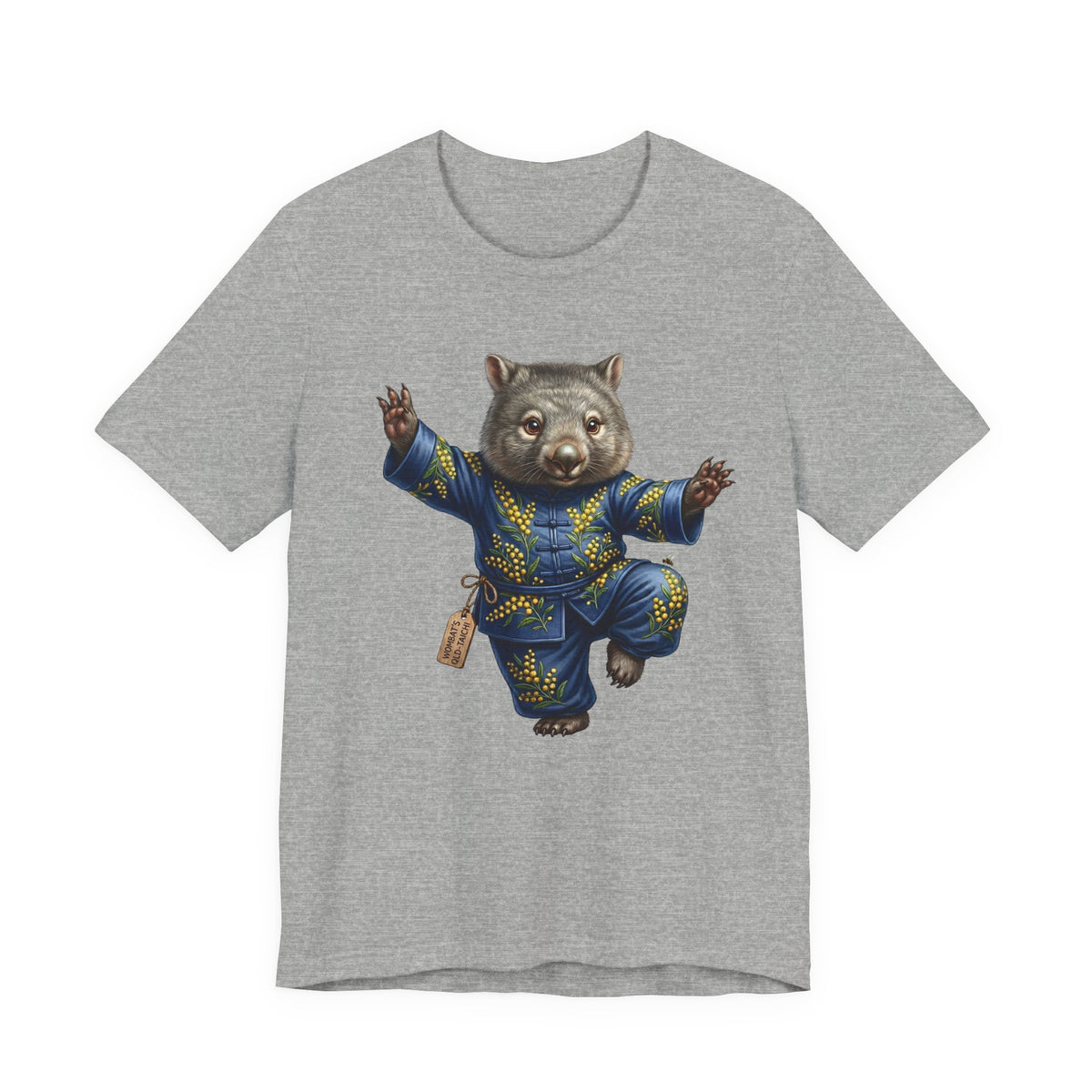 The Zen Wombat: Tai Chi Master T-Shirt