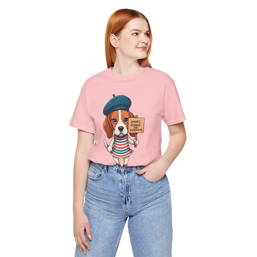 Too Loud, Too Smart, Too Bad – The Assertive Beagle Unisex T-Shirt