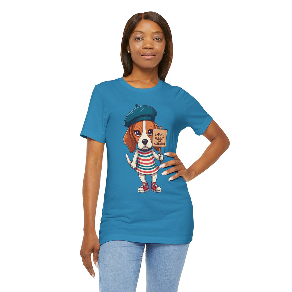 Too Loud, Too Smart, Too Bad – The Assertive Beagle Unisex T-Shirt
