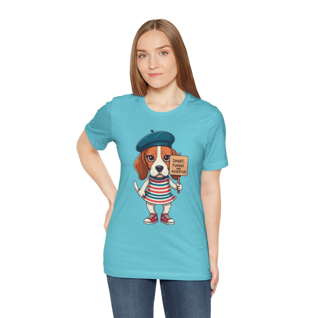 Too Loud, Too Smart, Too Bad – The Assertive Beagle Unisex T-Shirt