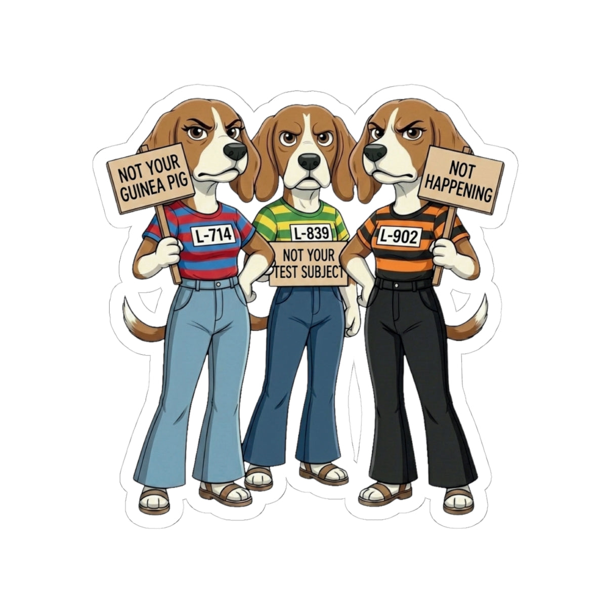 Not your test subject - Sticker
