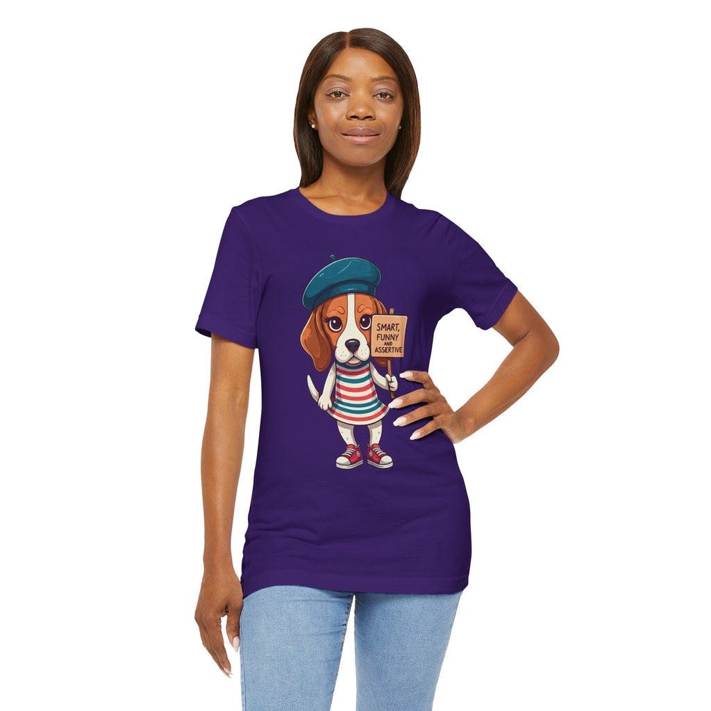 Too Loud, Too Smart, Too Bad – The Assertive Beagle Unisex T-Shirt