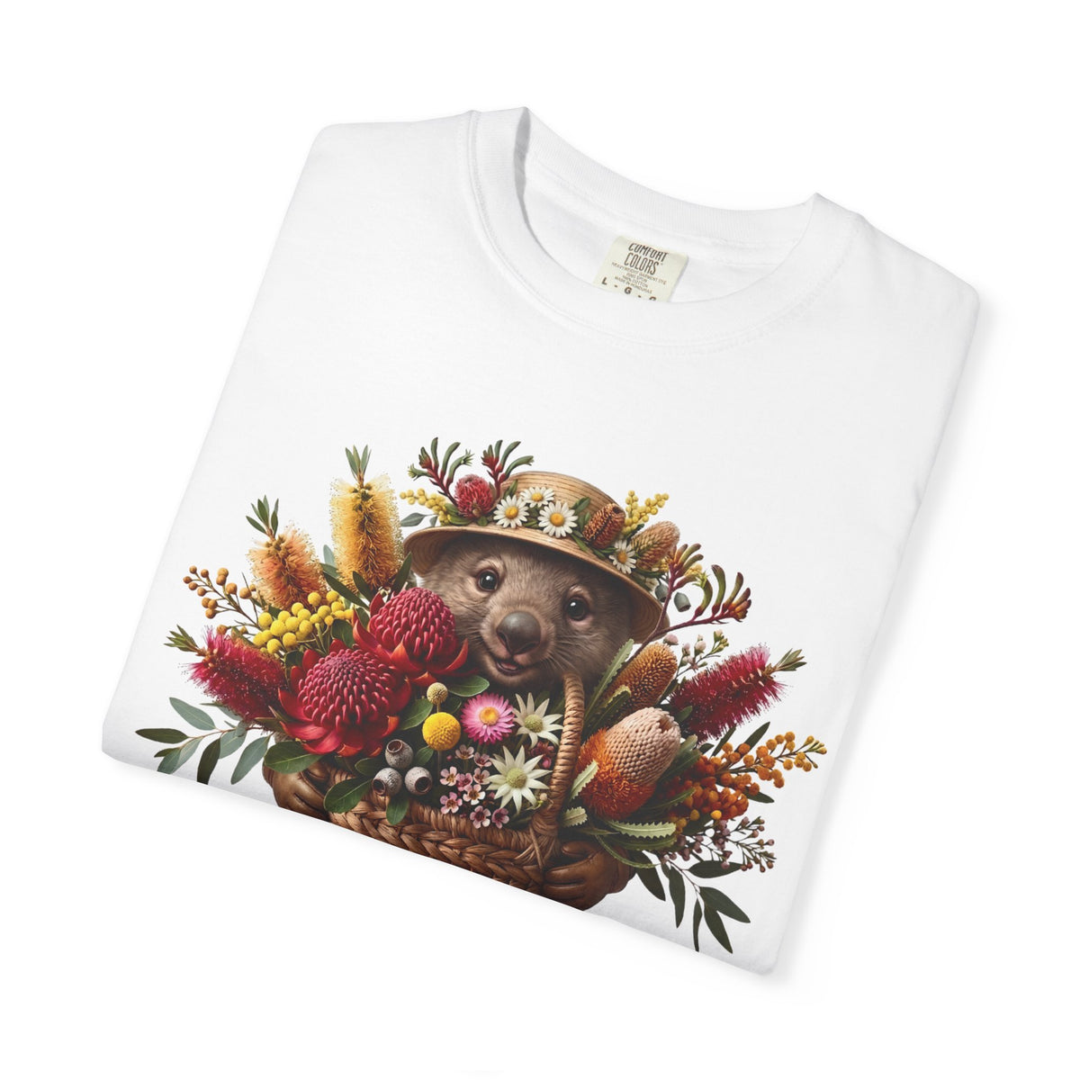 Blooms & Burrows - The Master Gardener Wombat Tee