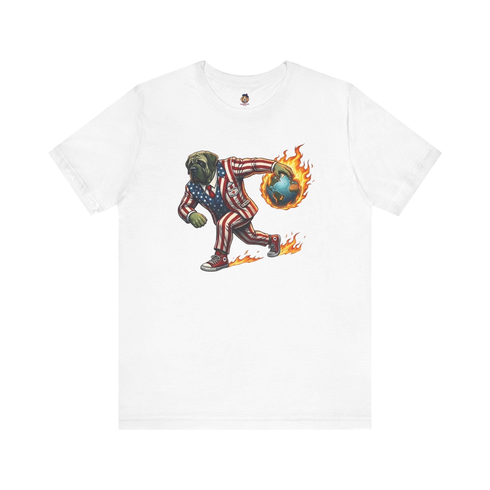 World's Not a Bowling Ball — Uncle Sam's Game Tee