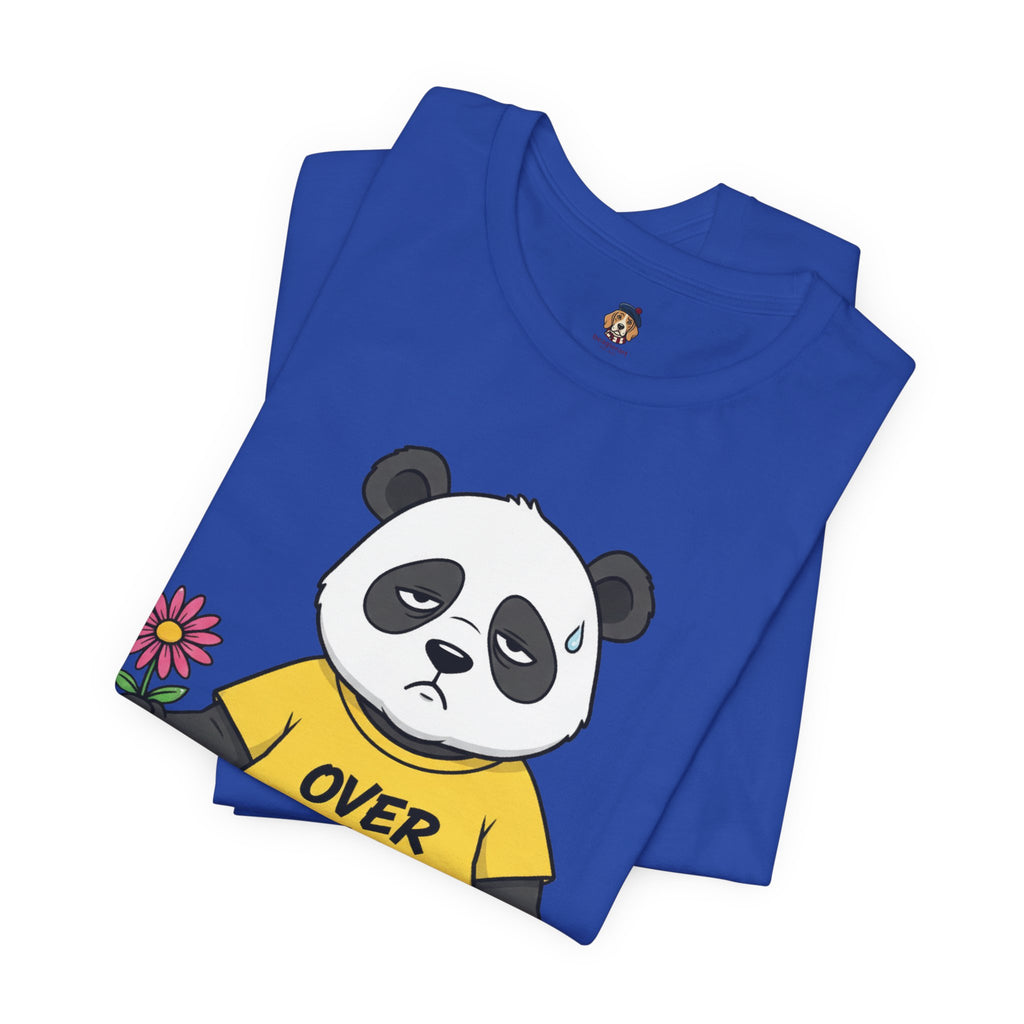 Over It Panda Tee — T‑Shirt for Women Who Need a Break