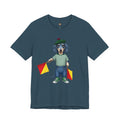 A is for Ayers Rock: Blue Dachshund Semaphore Graphic Tee