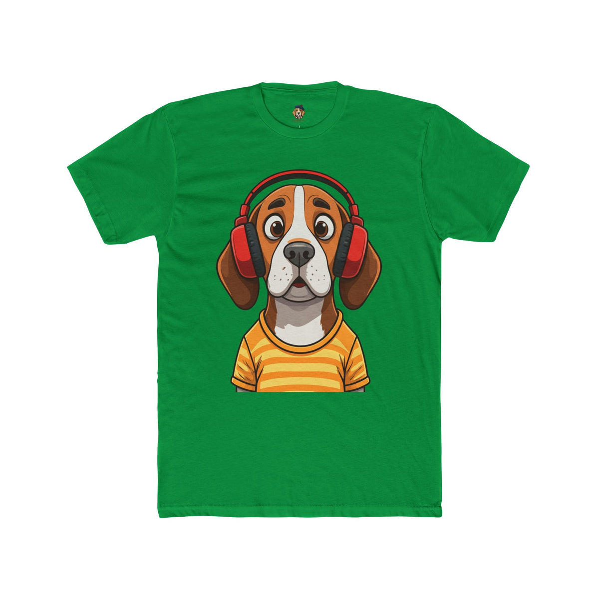The Soundproof Hound: Startled Beagle Graphic T-Shirt