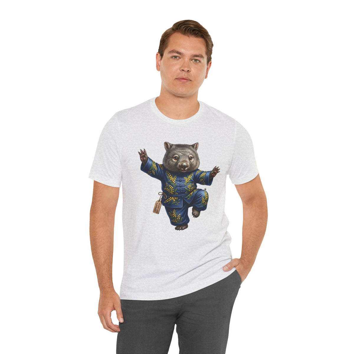 The Zen Wombat: Tai Chi Master T-Shirt