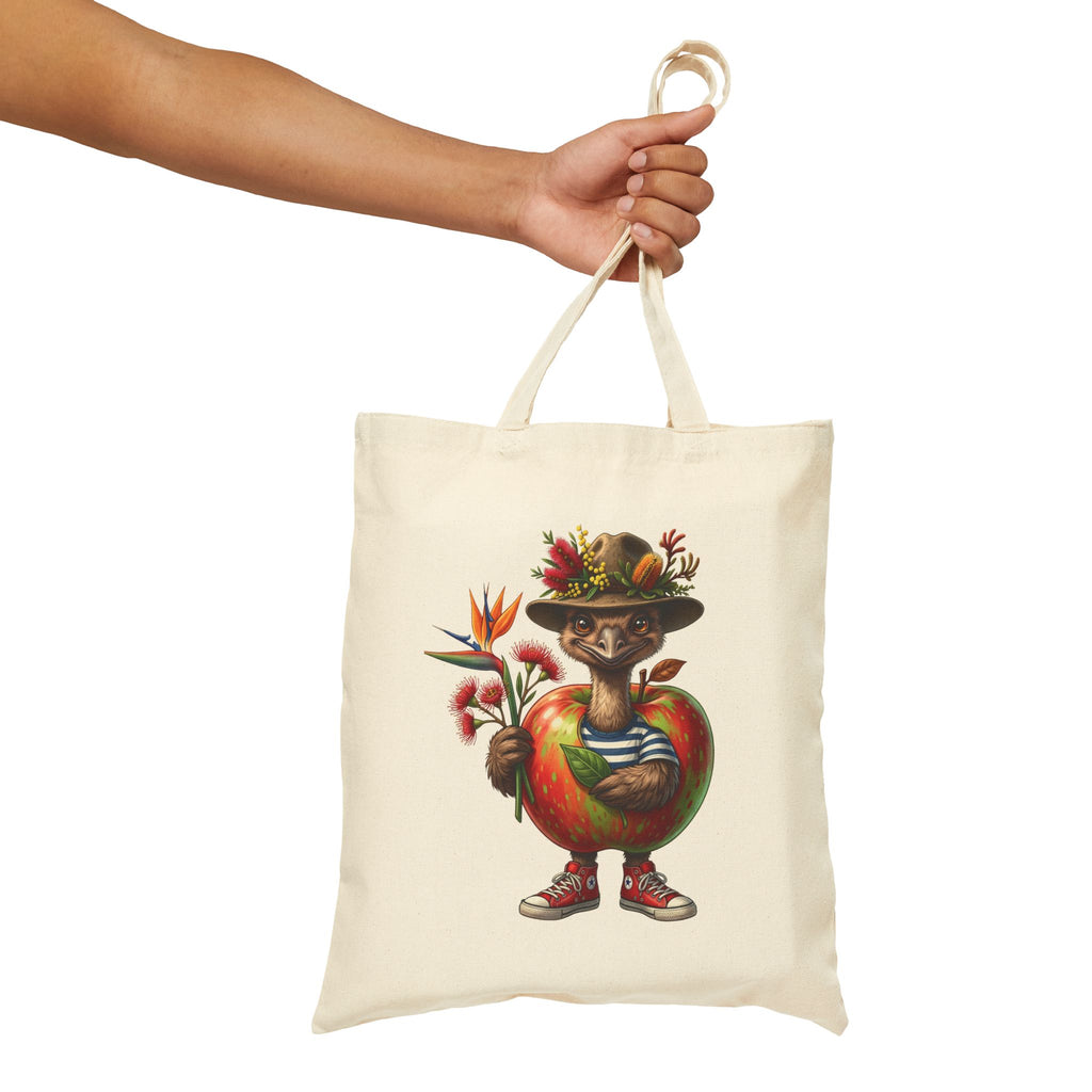 She’ll Be Apples - Heavy-Duty Aussie Emu Canvas Tote Bag