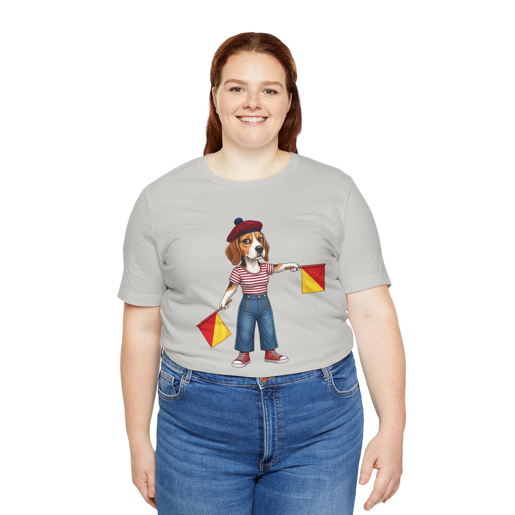 The Semaphore Beagle: Letter ‘M’ Graphic Tee | Wild Follies: Dispatches from Australia