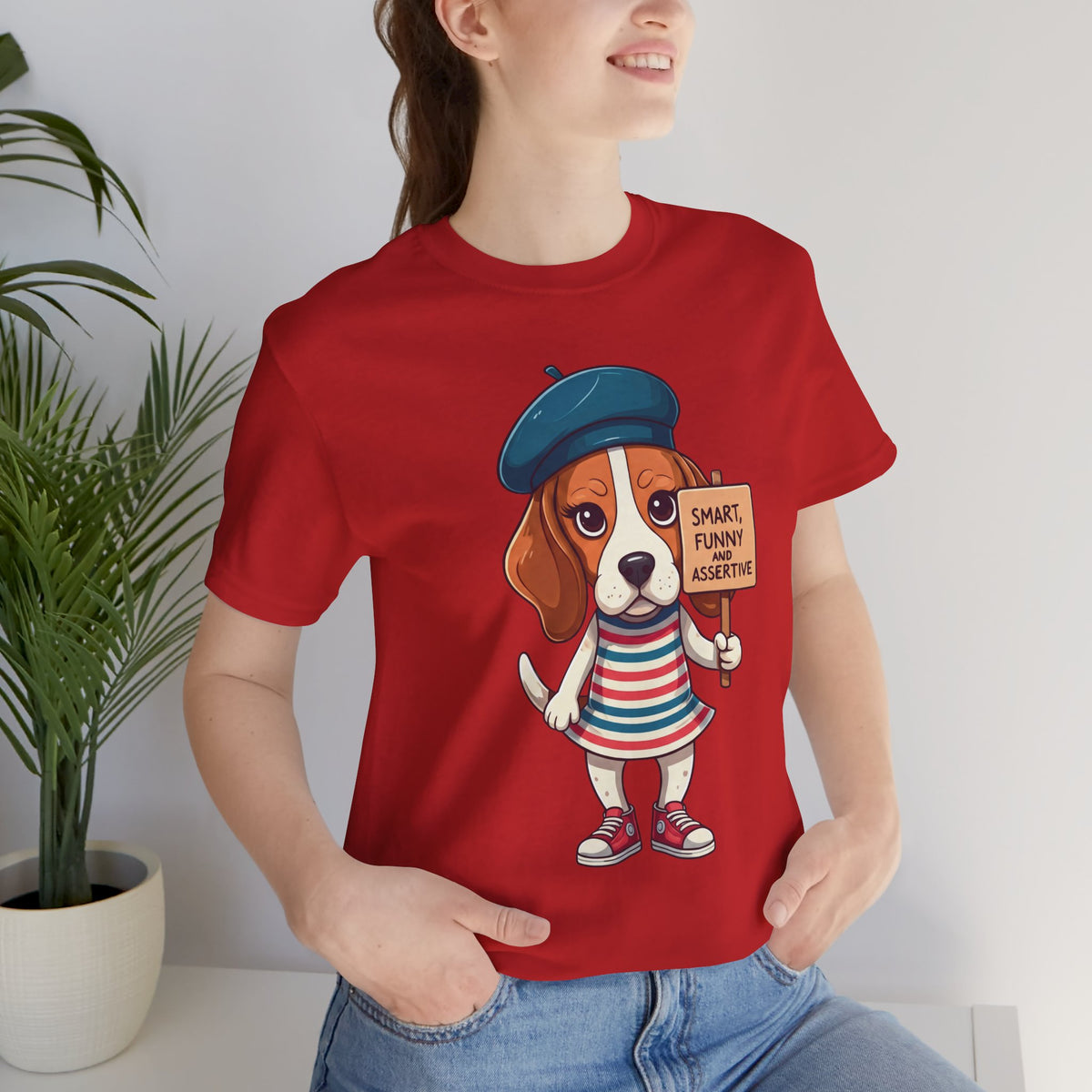 Too Loud, Too Smart, Too Bad – The Assertive Beagle Unisex T-Shirt
