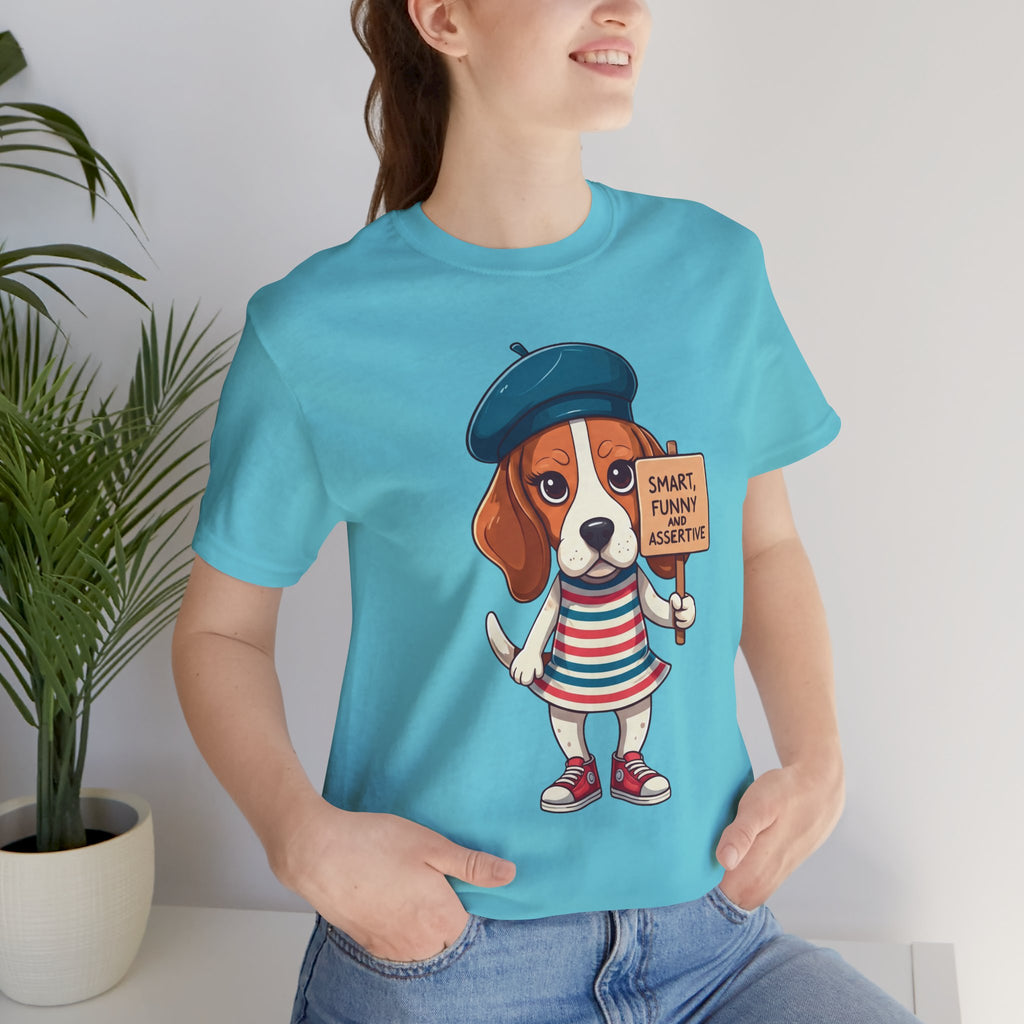 Too Loud, Too Smart, Too Bad – The Assertive Beagle Unisex T-Shirt