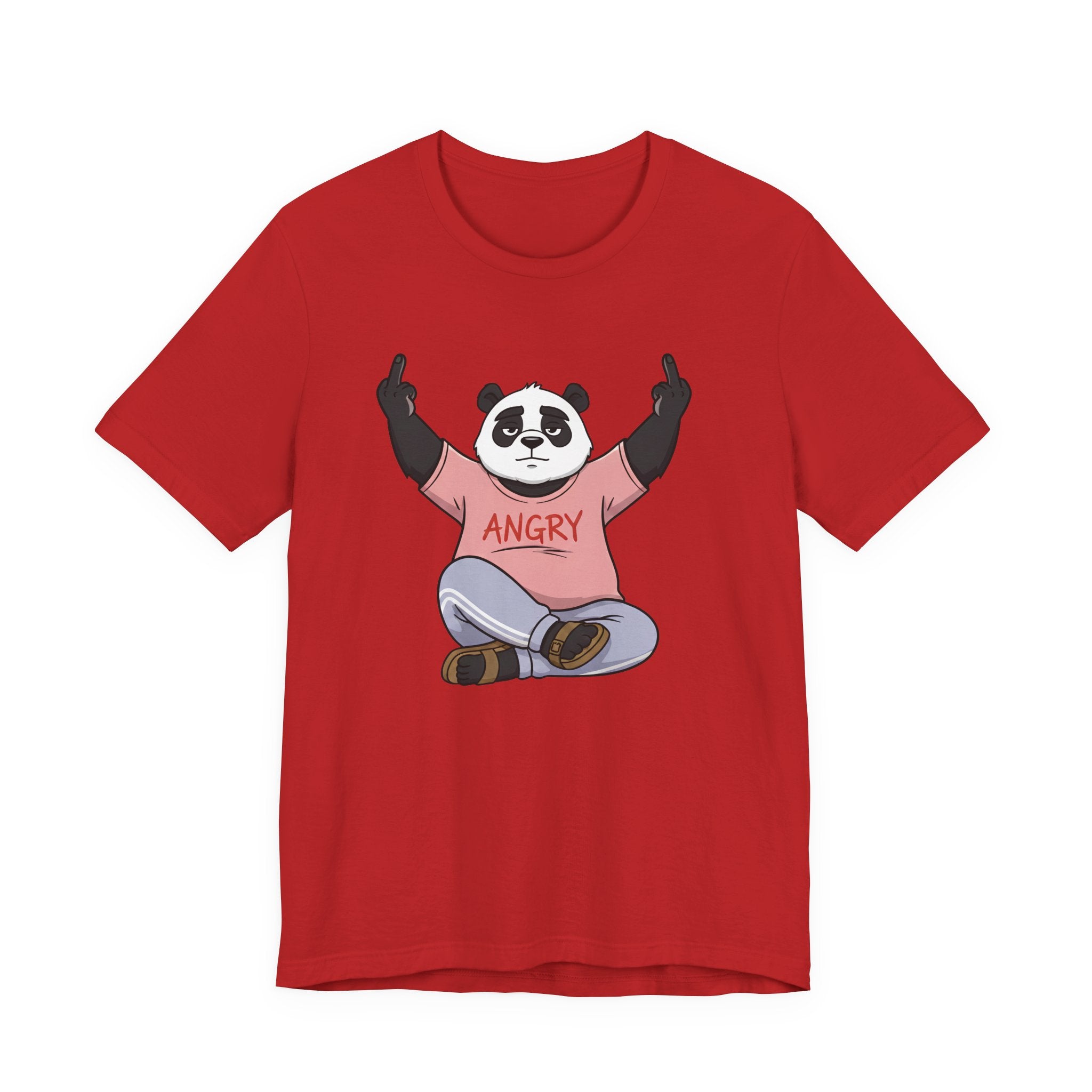 Angry Panda Tee - Women's rage