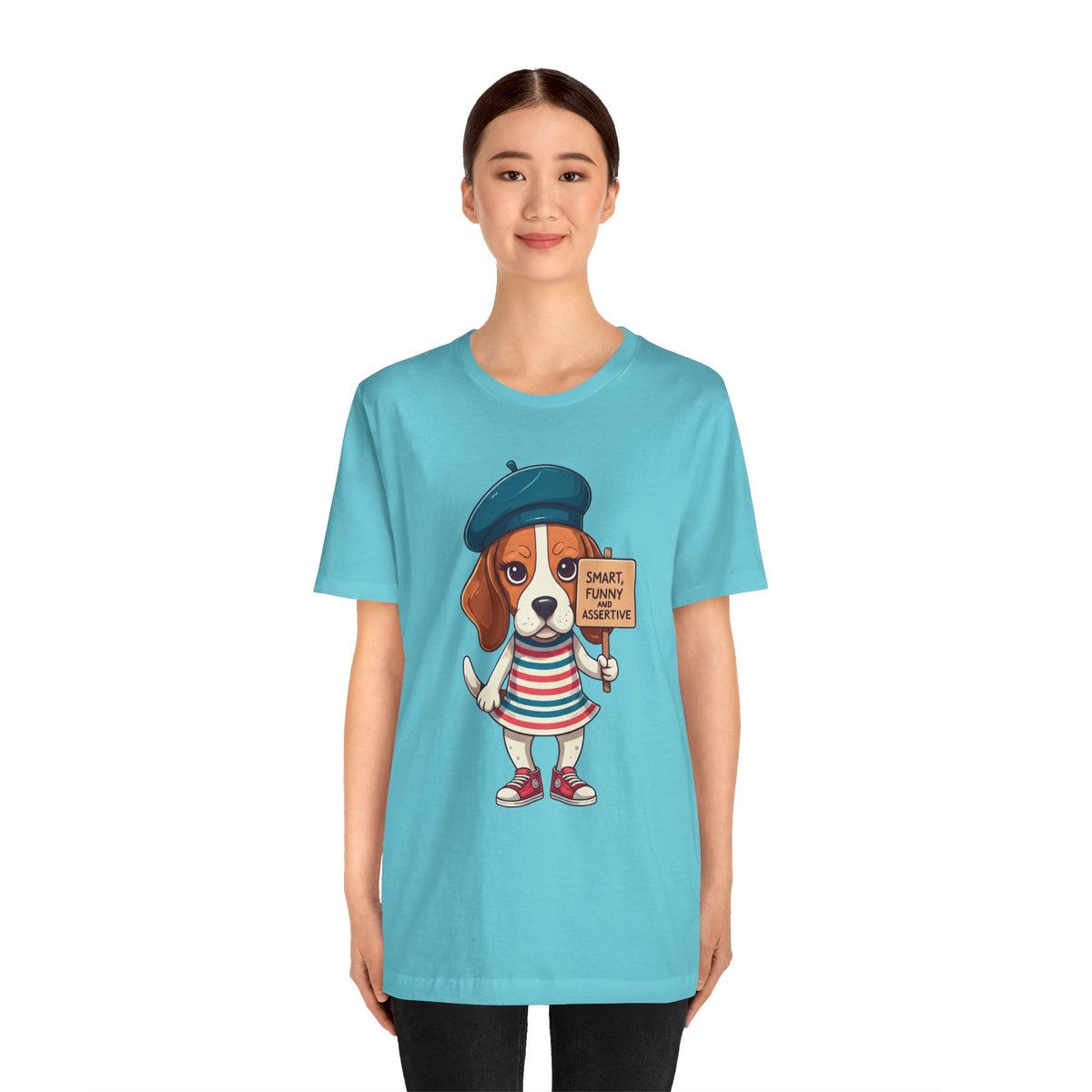 Too Loud, Too Smart, Too Bad – The Assertive Beagle Unisex T-Shirt