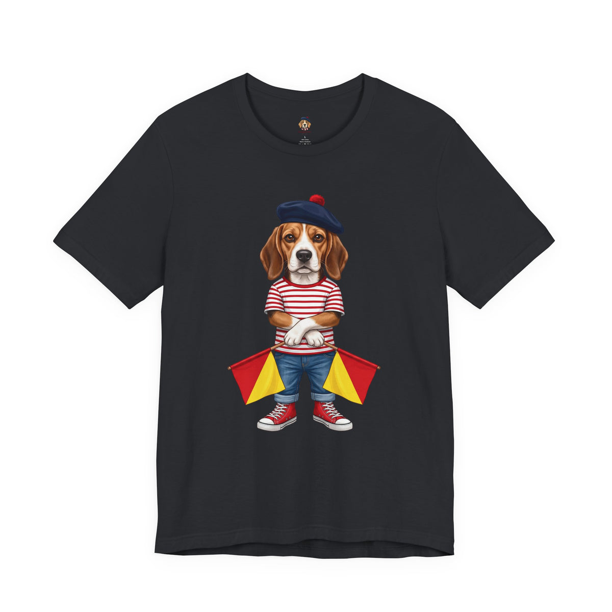 The "End of Message" Beagle Tee | Wild Follies: Dispatches from Australia