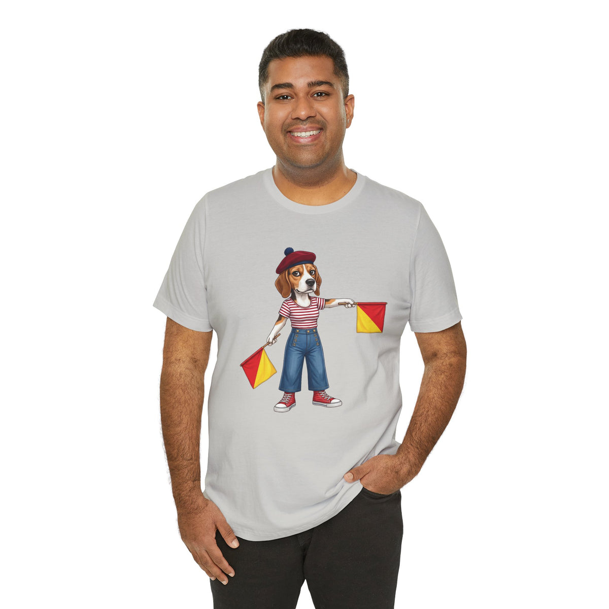 The Semaphore Beagle: Letter ‘M’ Graphic Tee | Wild Follies: Dispatches from Australia