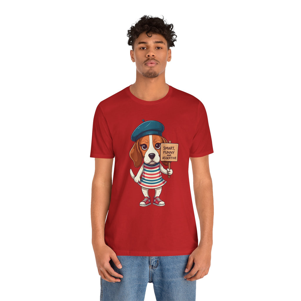 Too Loud, Too Smart, Too Bad – The Assertive Beagle Unisex T-Shirt
